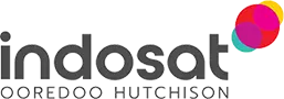 INDOSAT (Tri) logo