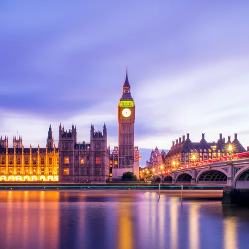 Picture of Big Ben and Bridge in the UK